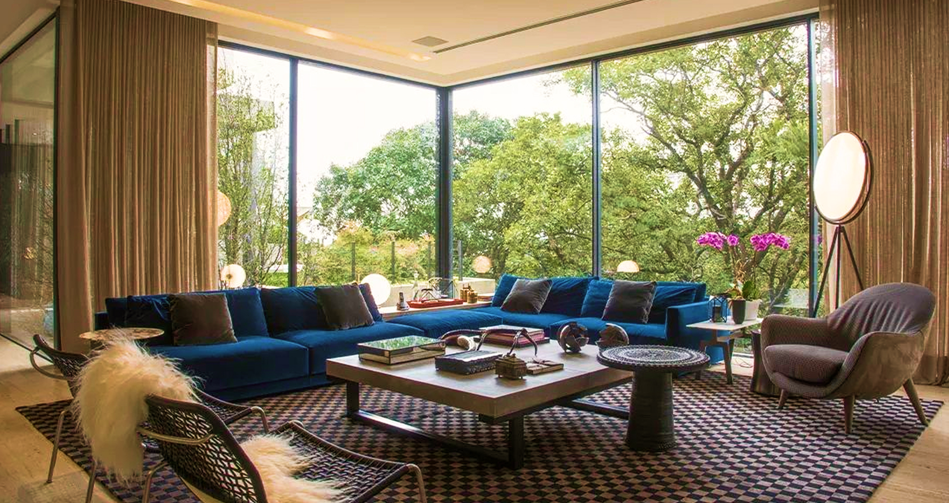 Living Room Drapery