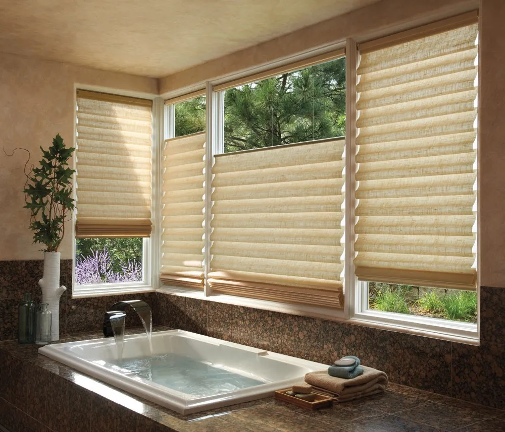 Vignette Semi Custom Roman Shades