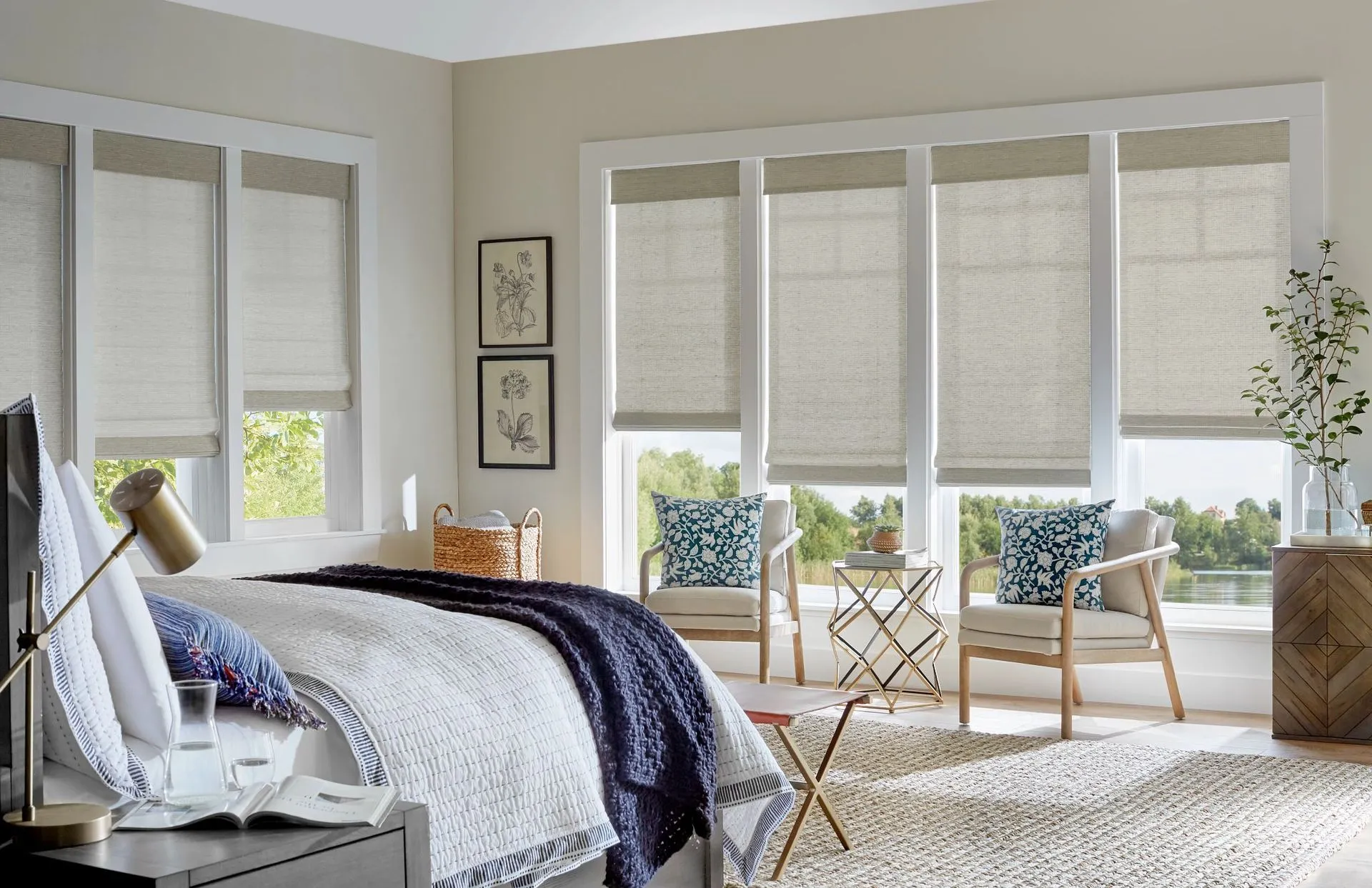 Alta Natural Woven Shades Cordlesslift Bedroom Fashioninteriors 2025