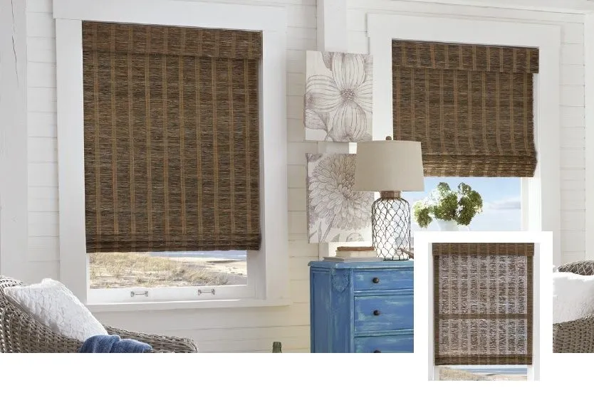 Alta Natural Woven Shades Liner Noliner Comparison Beach Coastal Fashioninteriors