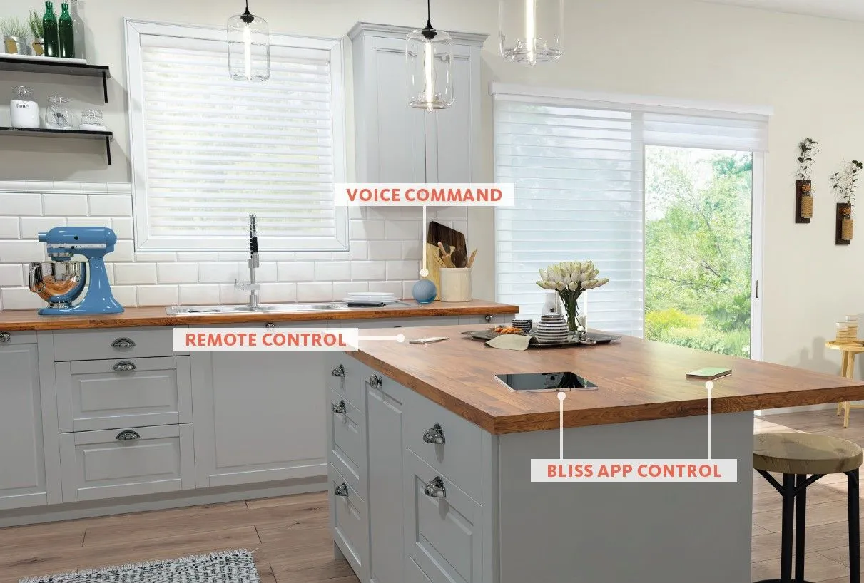Alta Sheer Shades Kitchen Controls Fashioninteriors
