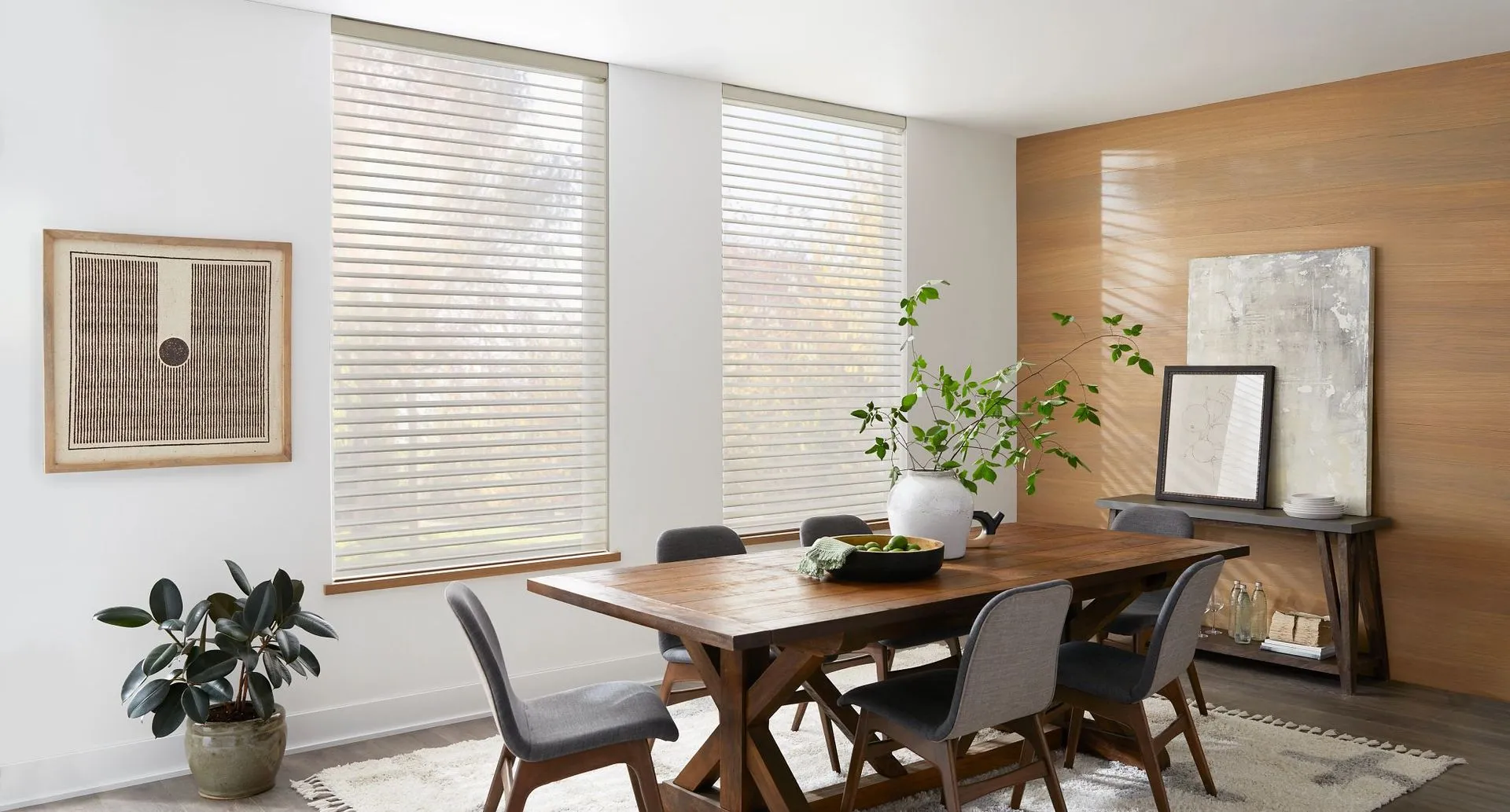 Alta Sheer Shades Motorized Diningroom Fashioninteriors 2025
