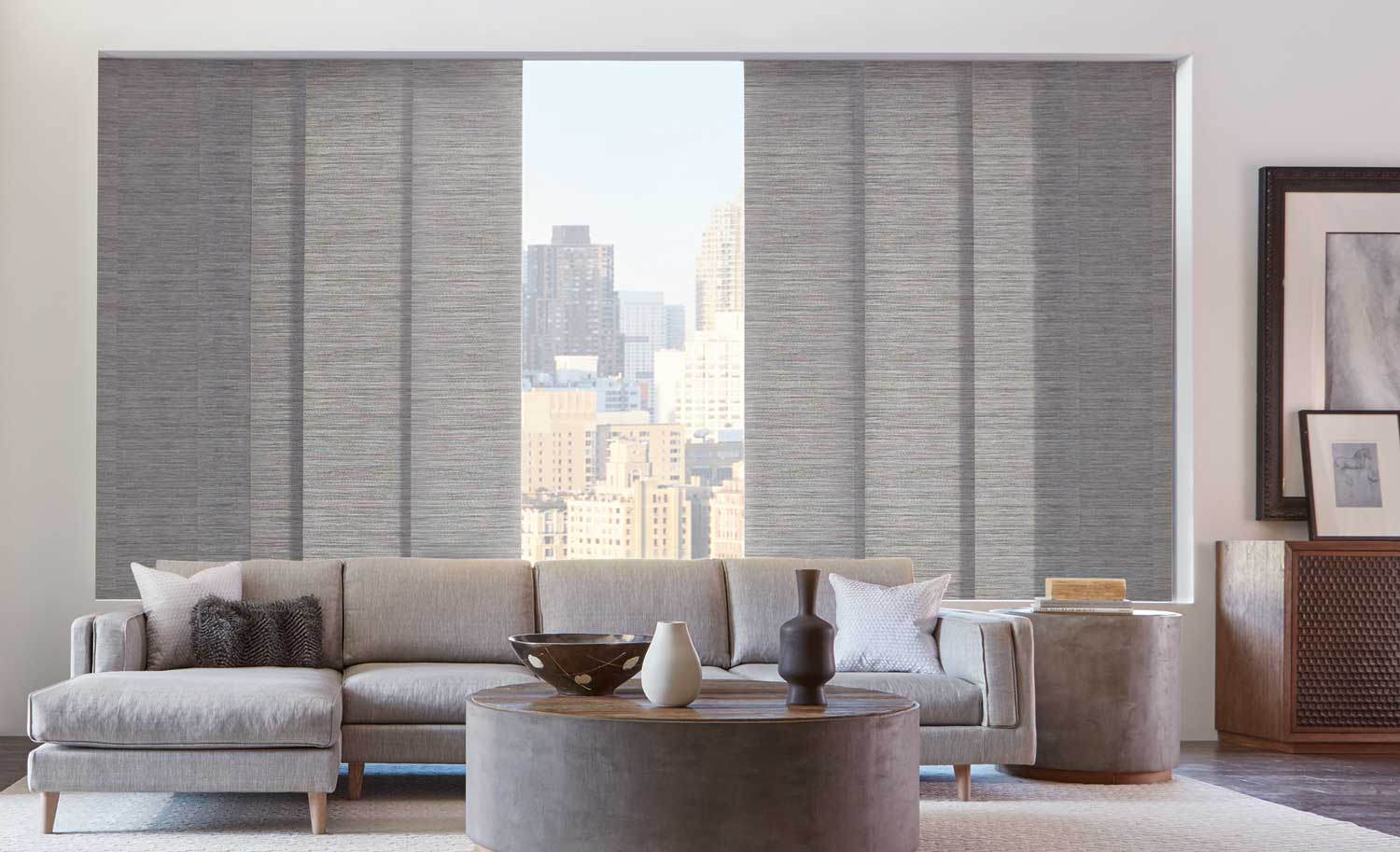 designer skyline panels shades livingroom modern hd2017 2880w