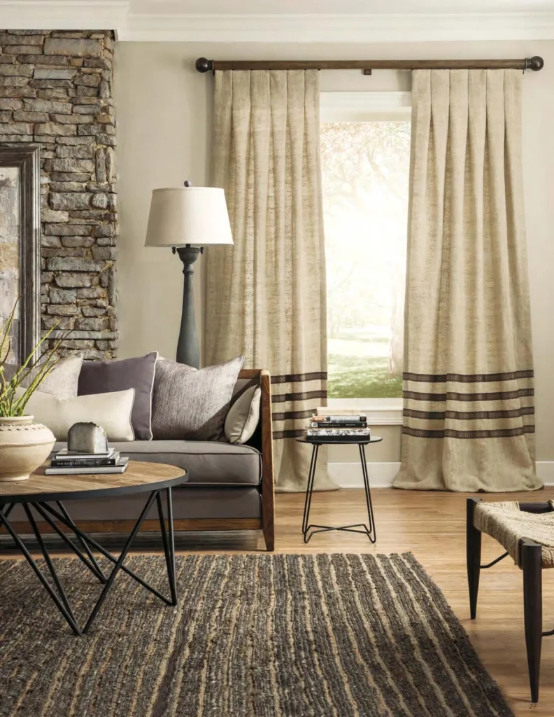 drapery inverted pleat livingroom kakhi fabricut 2016 1920w