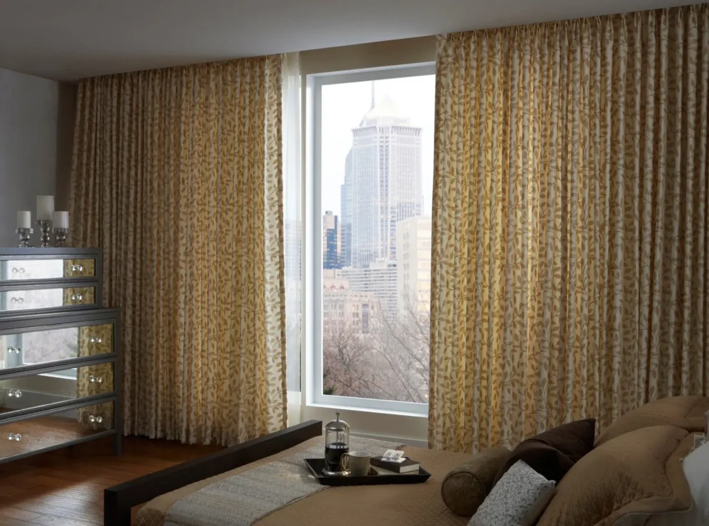drapery track bedroom yellow lutron 1920w