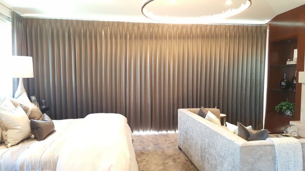 Hunterdouglas Blackout Curtain Drapery Bedroom Brown Fashioninteriors 2024