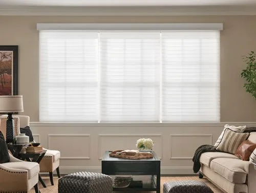 Lutron Motorized Sheers Shades Livingroom Transitional Small 2018
