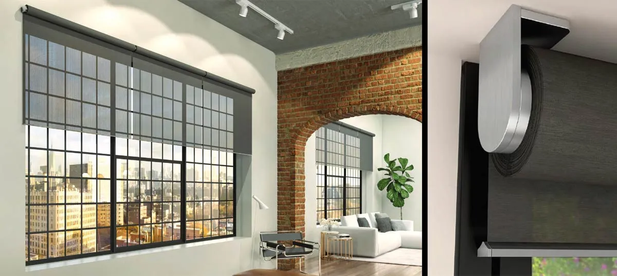 Lutron Palladiom Shades Modern Livingroom Ceilingmount Endbracket Fashioninteriors 2020 2 Lg