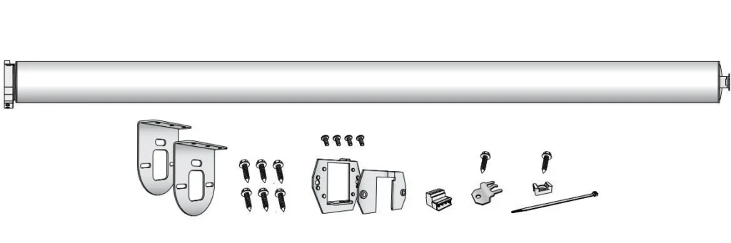 Lutron Sivioa Qs Roman Shades Fabrication Kit Roller 100 671b 4bf 6