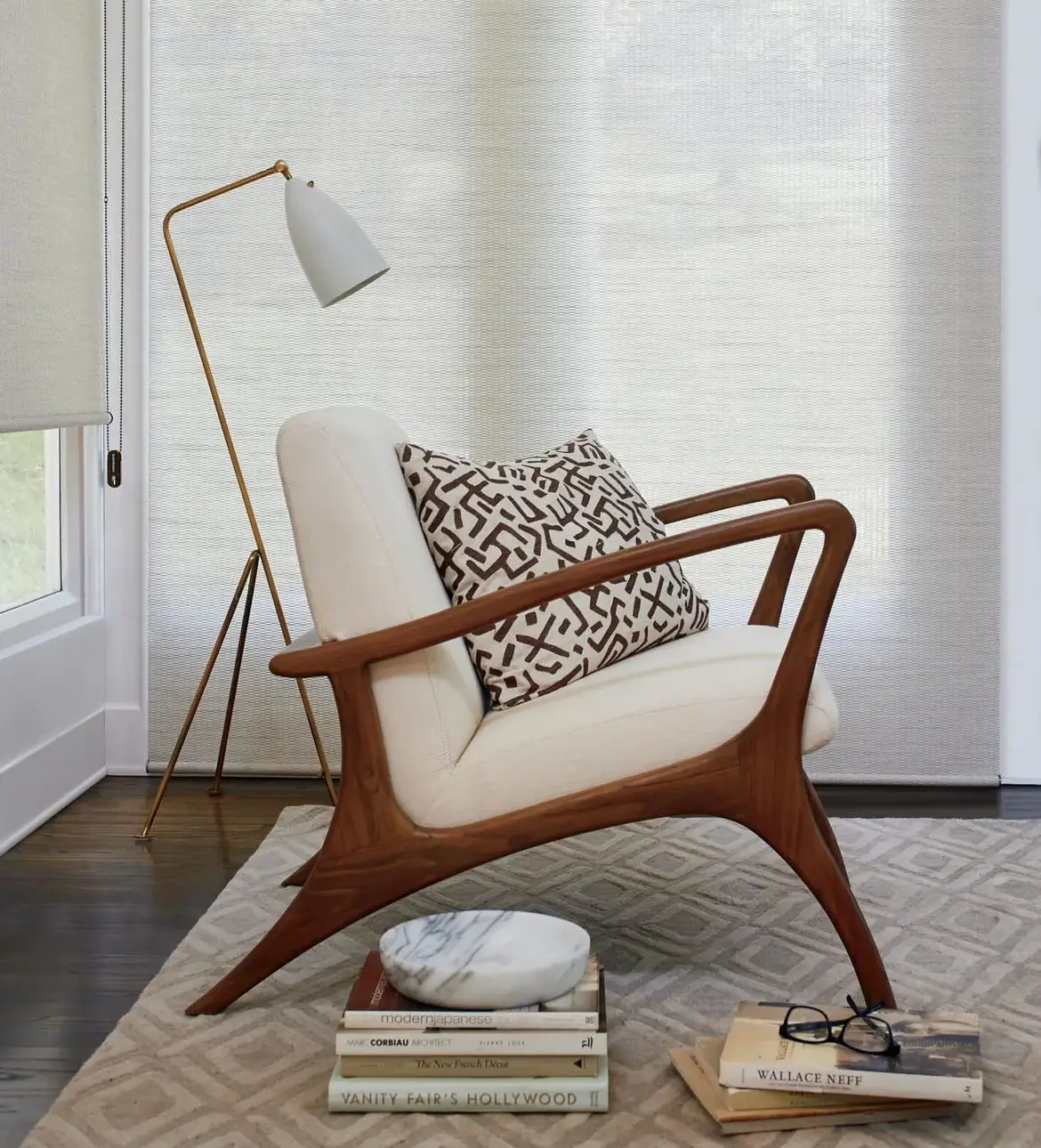 Alustra Woven Shades Livingroom Modern Hunterdouglas Fashioninteriors 2018 Lg