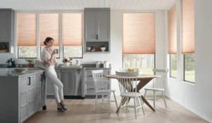 Applause Honeycomb Shades Motorized Kitchen Modern Model Hunterdouglas 2019