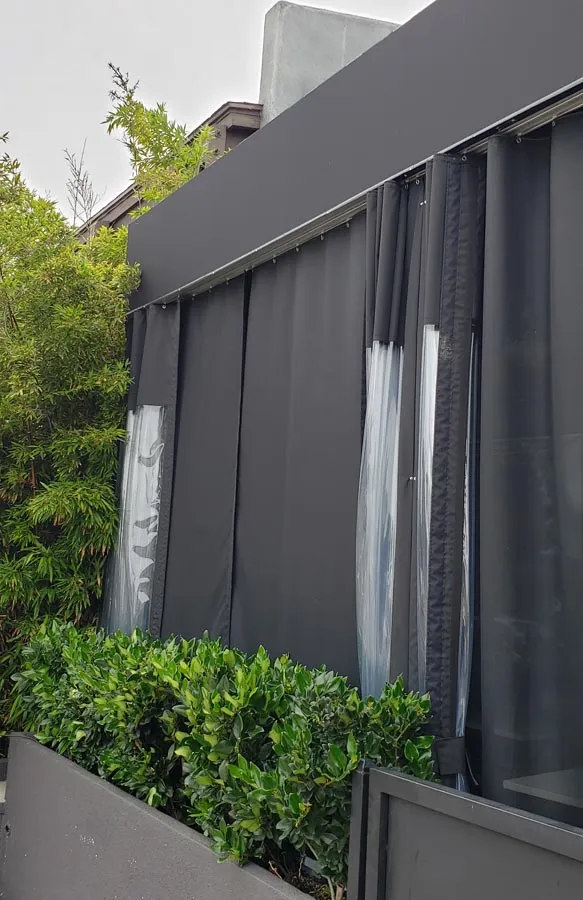 Commerical Outdoor Curtains Drake Restaurant Outside Dining Fashioninteriors 2021
