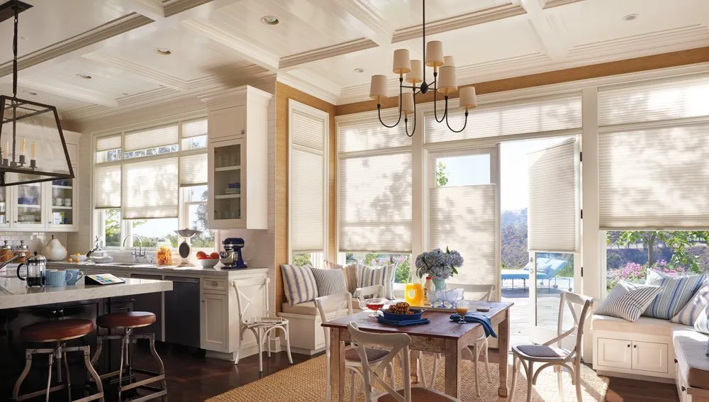 Duette Honeycomb Shades Kitchen Hunter Douglas
