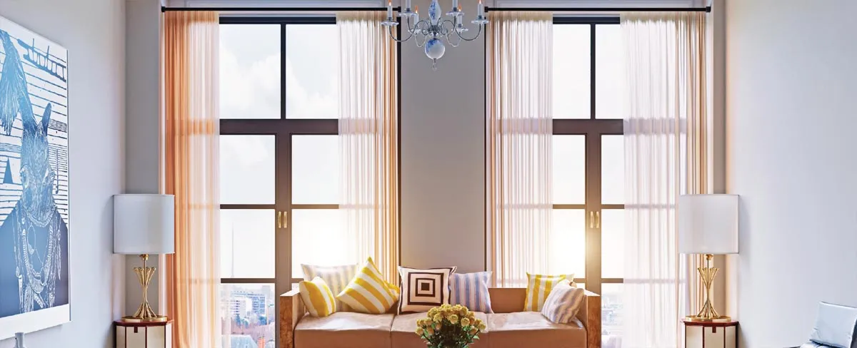 Forest Motorized Wood Curtaintrack Traversing Modern Livingroom Hero Fashioninteriors 2021