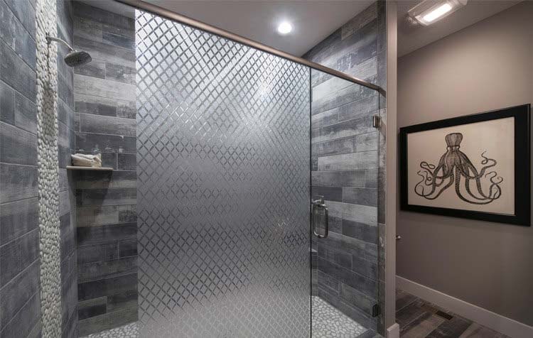 House Residential White Solar Pattern Design Window Tint Film Modern Contemporary Gray Bathroom Fashioninteriors Md 2019