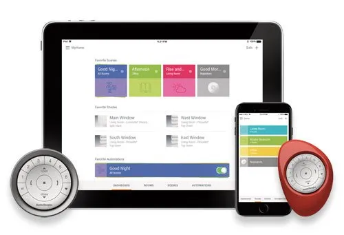 Hunterdouglas Controls Tablet Remote Phone Wallswitch