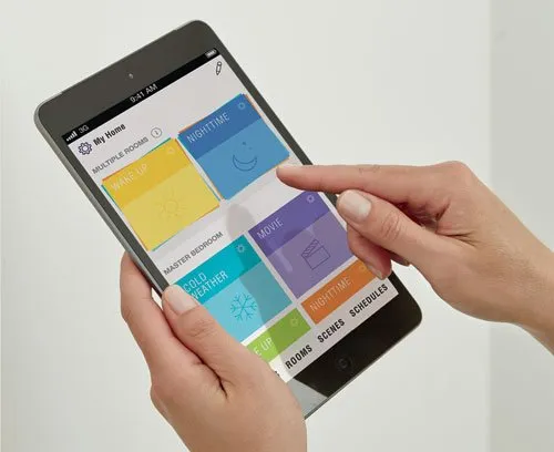 Hunterdouglas Powerview Motorization Tablet Set Scenes