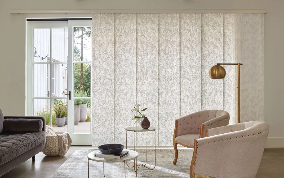 Hunterdouglas Skyline Vertical Shades Panel Track Pattern Livingroom Frenchdoor Fashioninteriors Hero 2020