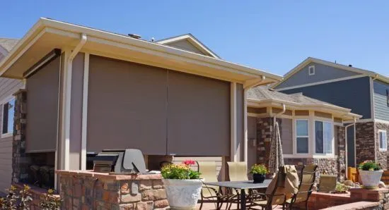 Insolroll Outdoor Patio Rollershades Hardware Fashioninteriors