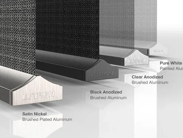 Lutron Palladiom Rollershade Bottomrail Colors Fashioninteriors 2020 Md
