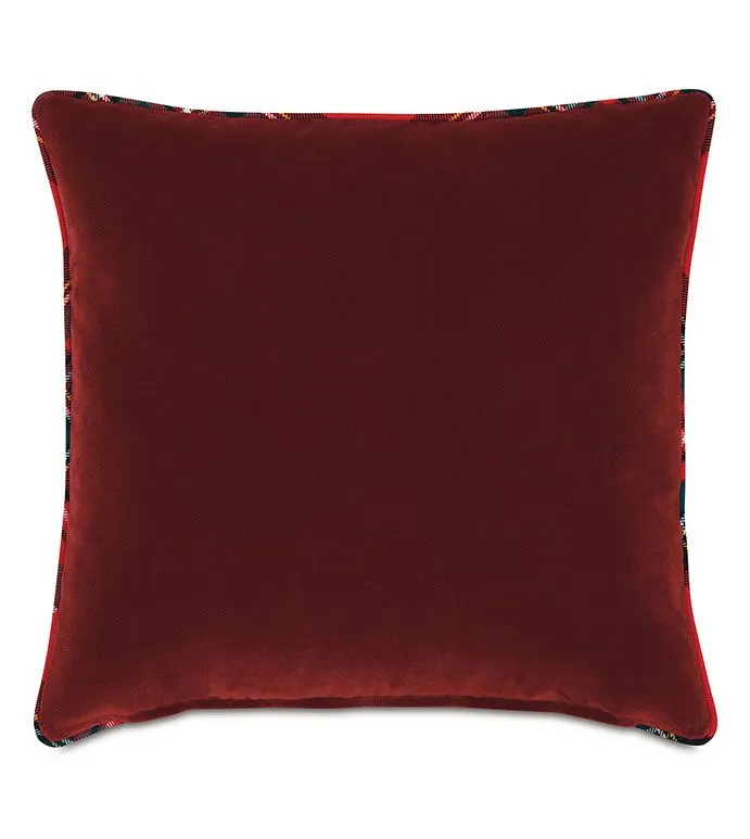 Merrychristmas Mistletoe Decorative Custom Pillow Christmas Back 2023