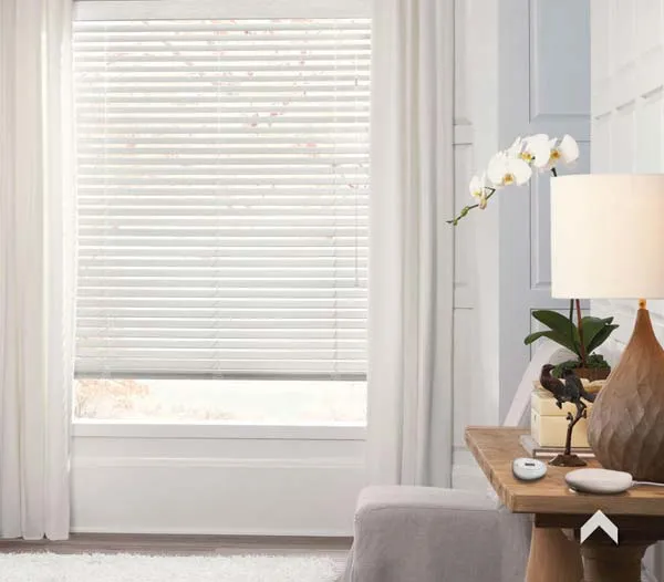 Parkland Wood Blinds Bedroom Modern Farmhouse Motorized Hub Arrow Small Hd 2017
