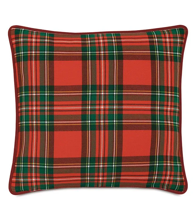 Reindeer Wreath Decorative Custom Pillow Christmas Back 2023