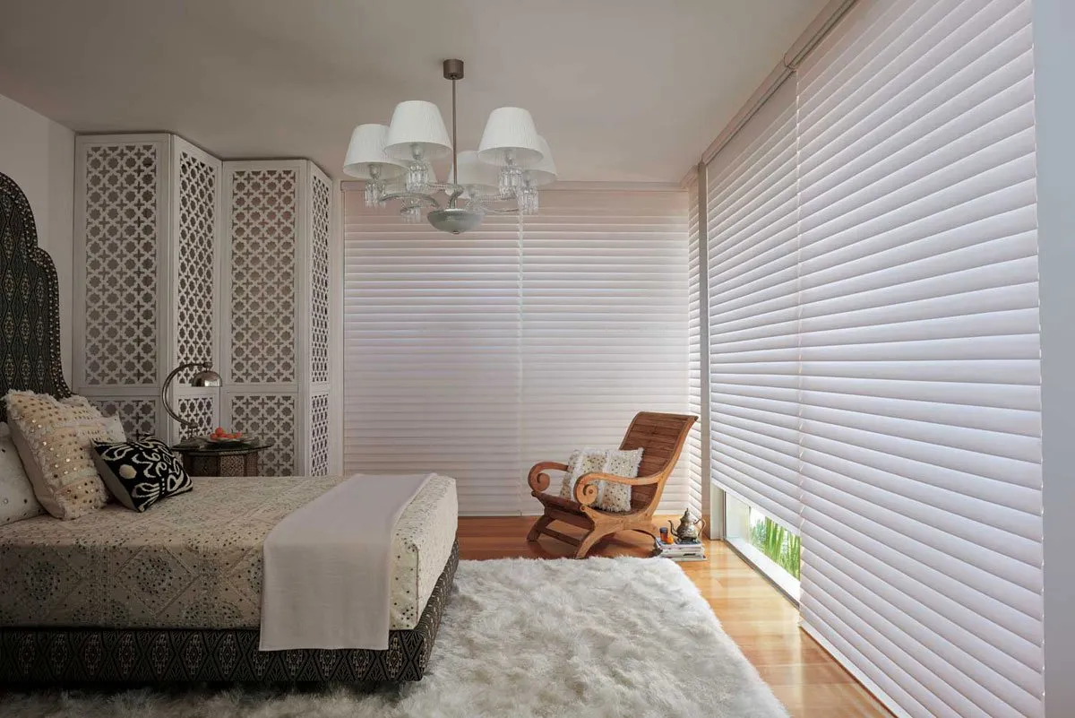 Silhouette Shades Bedroom Boho Hunterdouglas Fashioninteriors Lg 2017