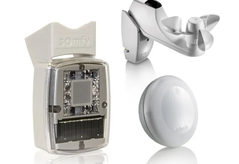 Somfy Exterior Screens Sun Wind Rain Sensor 2018