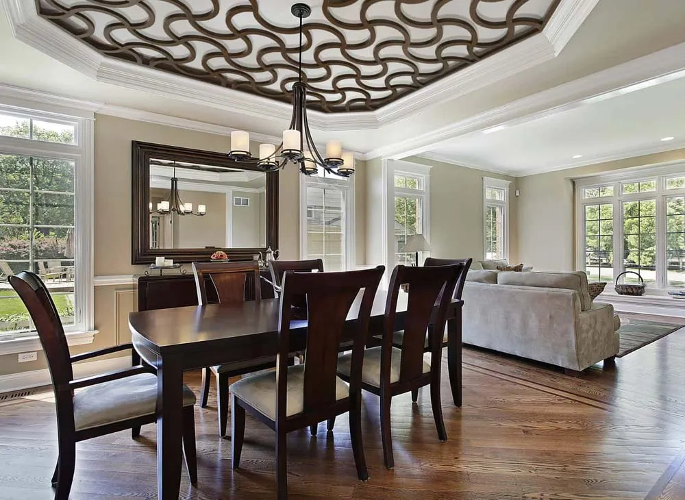 Tableaux Decorative Grilles Residential Ceiling Treatment Diningroom Traditional 2019