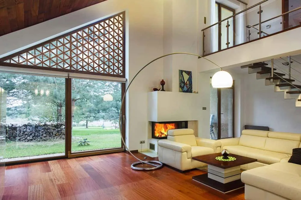 Tableaux Decorative Grilles Residential Interior Window Treatment Veneer Contemporary Livingroom 2019
