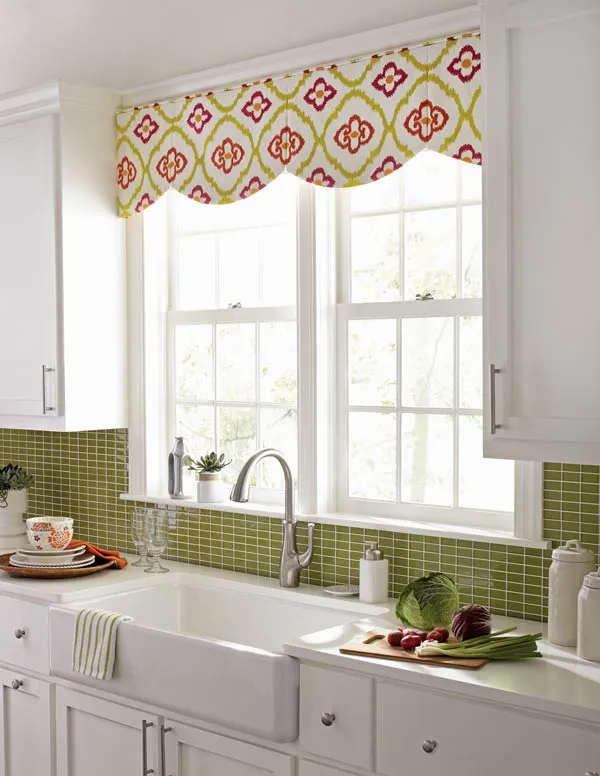Window Valance Fabricut Kitchen Green 2019
